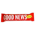 Custom Wrapped Good News Chocolate Bar